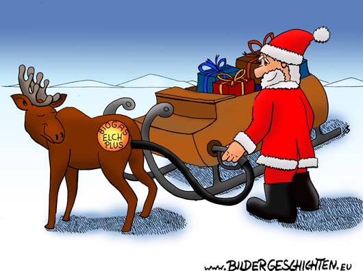 Weihnachtsmann Cartoon