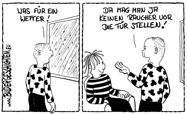Wetter - Comic-Cartoon